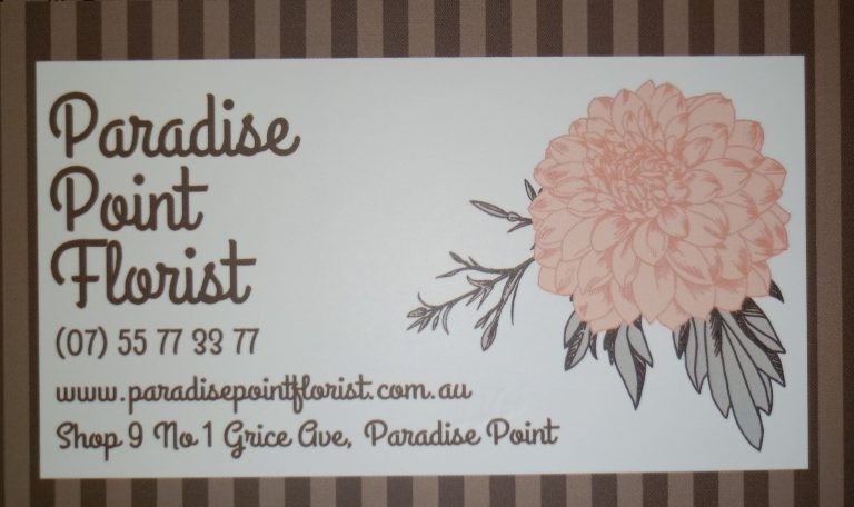 Thank you to our local florist “Paradise Point Florist” for providing the beauti…